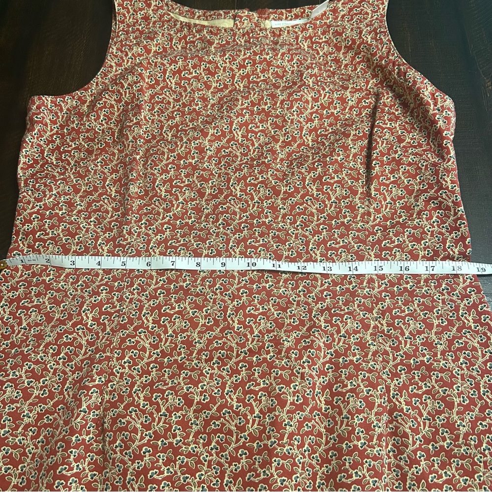 Liz Claiborne Floral Red Dress - Picture 3 of 10